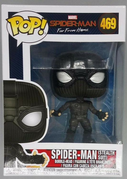 #469 Spider-Man (Stealth Suit) - Spider Far from Home Funko POP