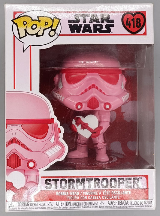 418 Stormtrooper (w/ Valentine) - Star Wars Funko POP