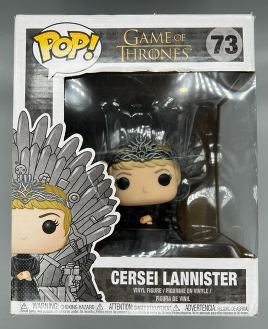 73 Cersei Lannister (on Iron Throne) Deluxe Game of Thrones Funko POP - Box Damaged