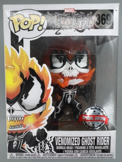 369 Venomized Ghost Rider - Marvel Venom - Box Damaged Funko POP
