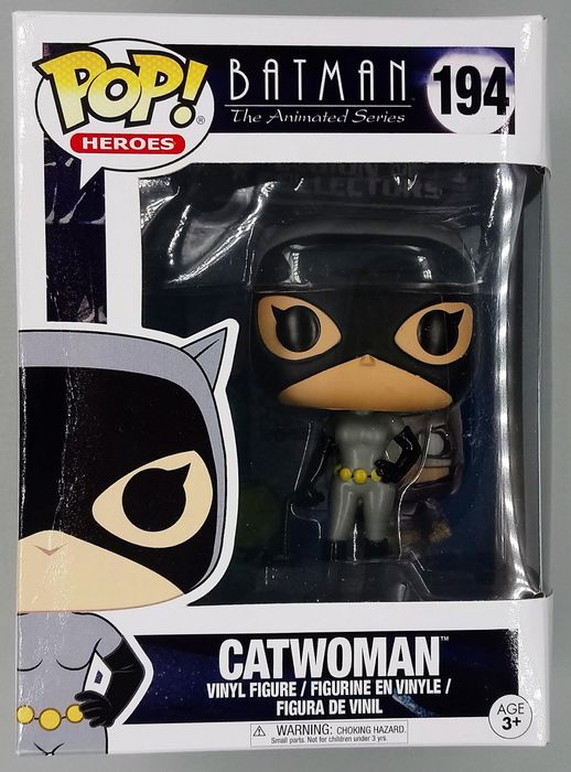 #194 Catwoman - DC Batman The Animated Series Box Damaged Funko POP