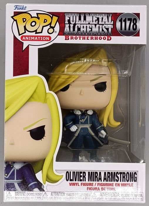 #1178 Olivier Mira Armstrong - Fullmetal Alchemist Funko POP