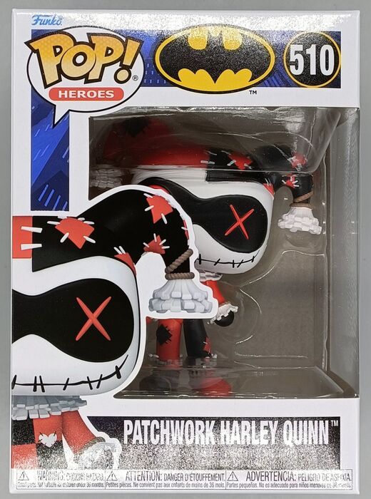 510 Patchwork Harley Quinn - DC Batman Funko POP - Brand New