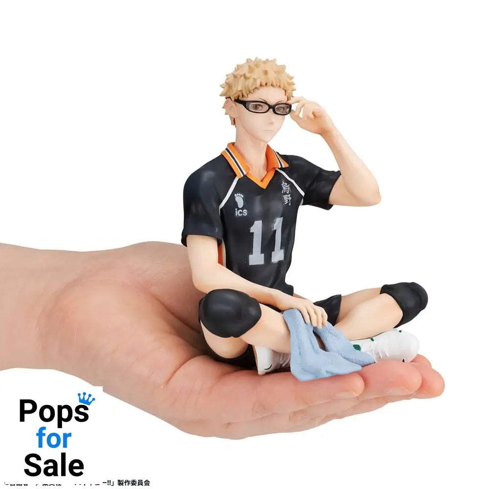 Haikyu!! G.E.M. Series PVC Statue Kei Tsukishima Palm Size 9 cm