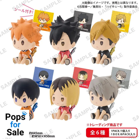 Haikyu!! PVC Figures Petatto Clockwork Figure Vol.2 5 cm Assortment (6)