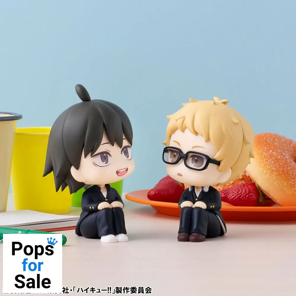 Haikyuu!! Look Up PVC Statue Kei Tsukishima & Tadashi Yamaguchi 11 cm (with gift)