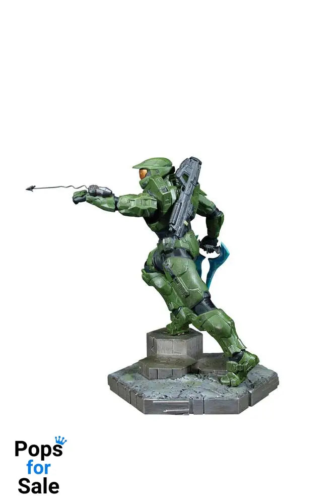 Halo Infinite PVC Statue Master Chief & Grappleshot 26 cm