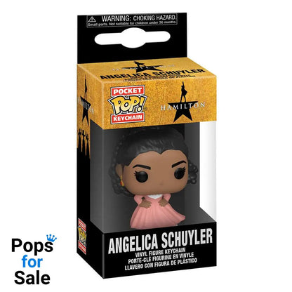 Hamilton Pocket POP! Vinyl Keychains 4 cm Angelica Schuyler Display (12)