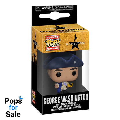 Hamilton Pocket POP! Vinyl Keychains 4 cm George Washington Display (12)