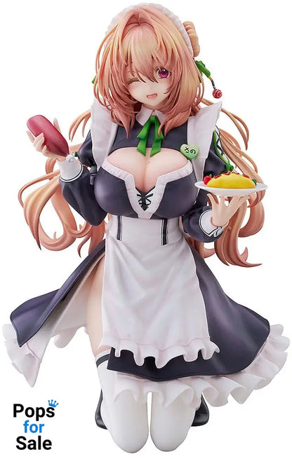 Hanikami Kanojo PVC Statue 1/6 Maid Maison Hanikami Kanojo Sano Hiiragi 20 cm