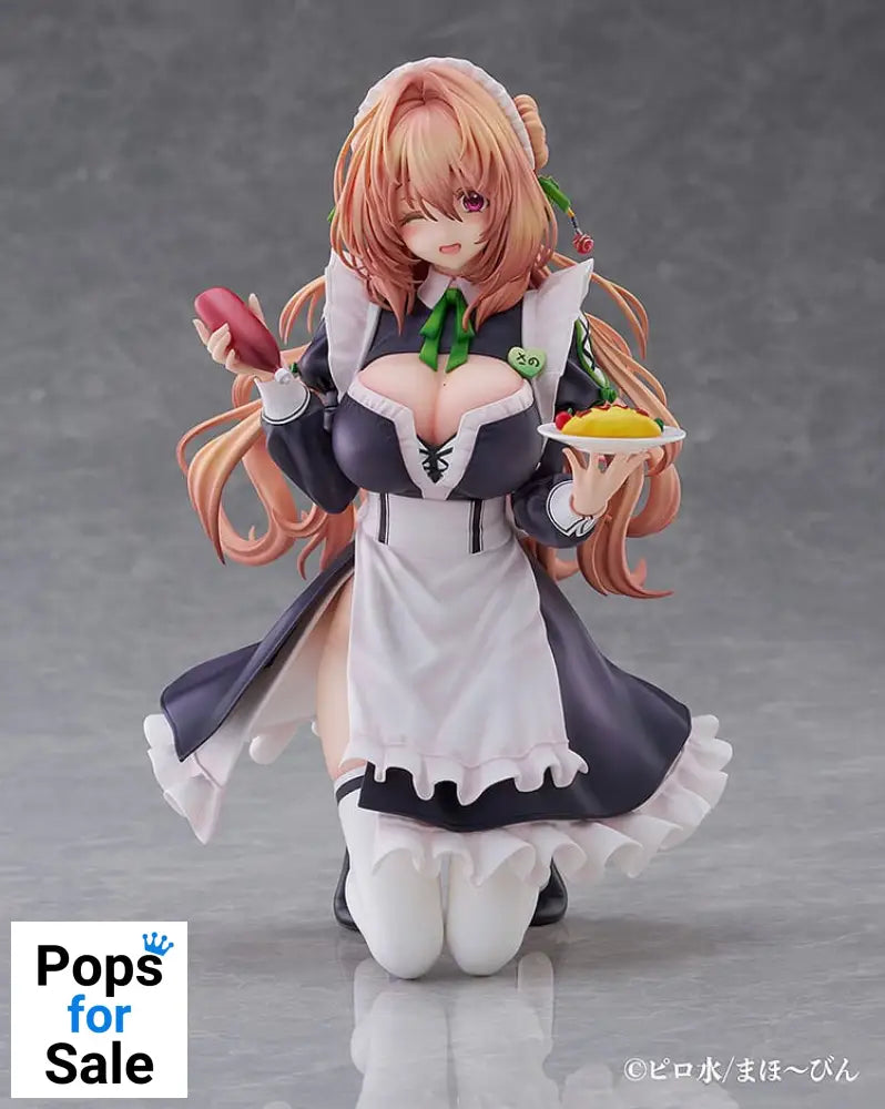 Hanikami Kanojo PVC Statue 1/6 Maid Maison Hanikami Kanojo Sano Hiiragi 20 cm