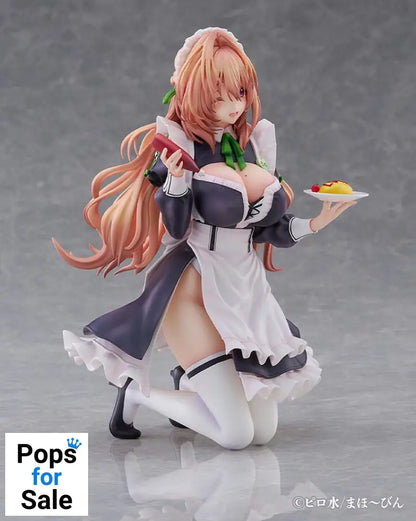 Hanikami Kanojo PVC Statue 1/6 Maid Maison Hanikami Kanojo Sano Hiiragi 20 cm