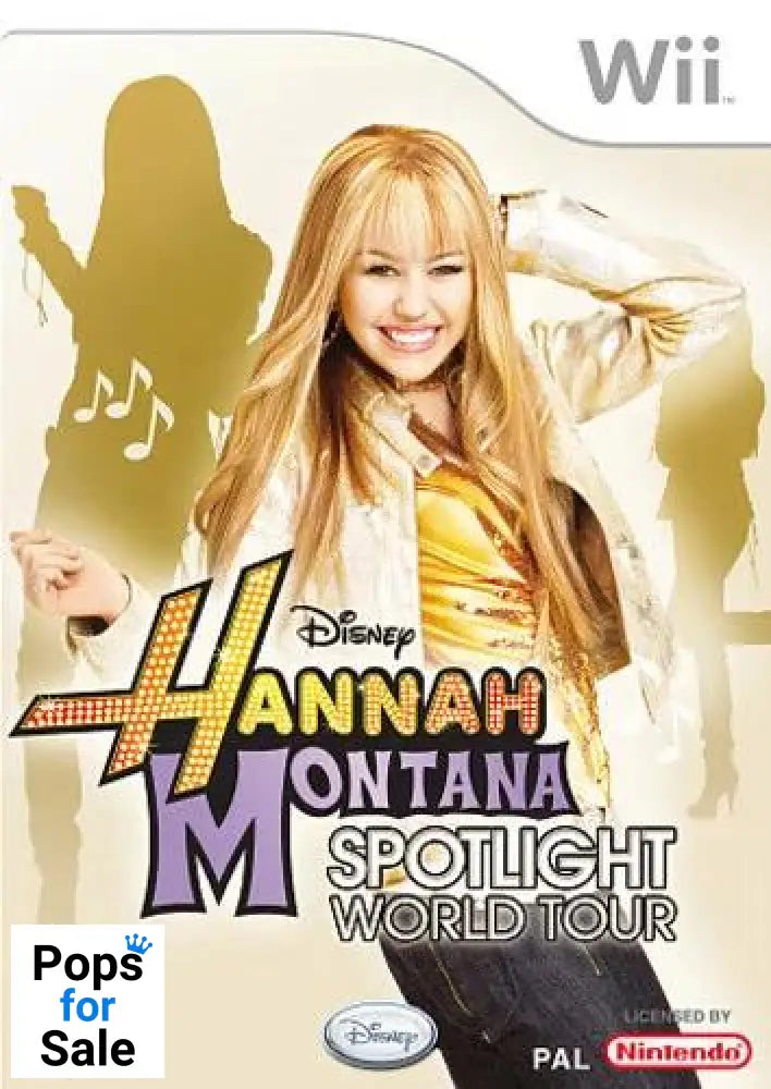 Hannah Montana: Spotlight World Tour for Nintendo Wii [Disc Only - No Box or Instructions]