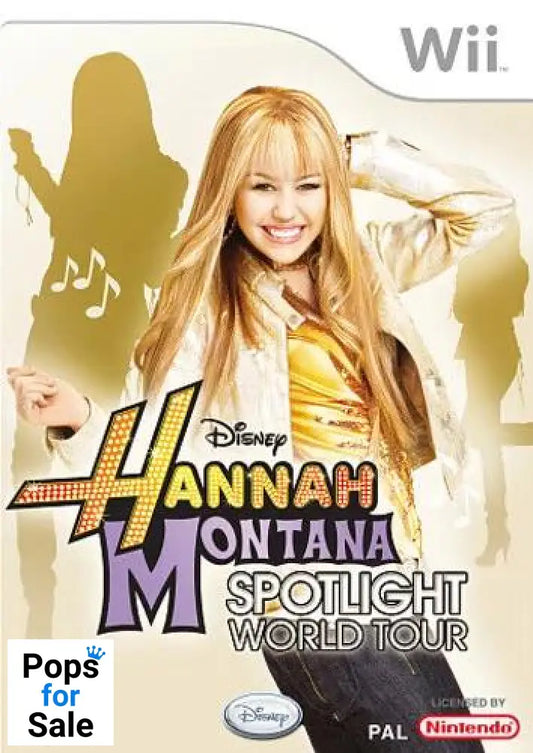 Hannah Montana: Spotlight World Tour for Nintendo Wii [Disc Only - No Box or Instructions]
