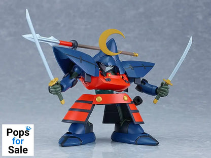 Hao Taikei Ryu Knight Moderoid Plastic Model Kit Collection Series: 3 Hayatmaru & Delingar 10 cm
