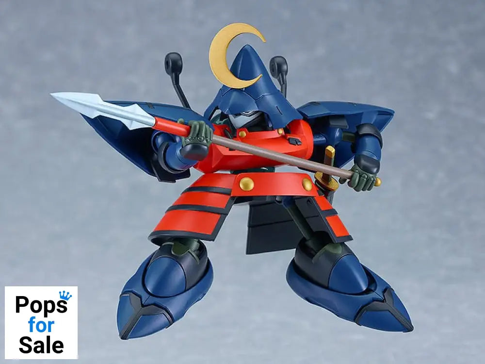 Hao Taikei Ryu Knight Moderoid Plastic Model Kit Collection Series: 3 Hayatmaru & Delingar 10 cm