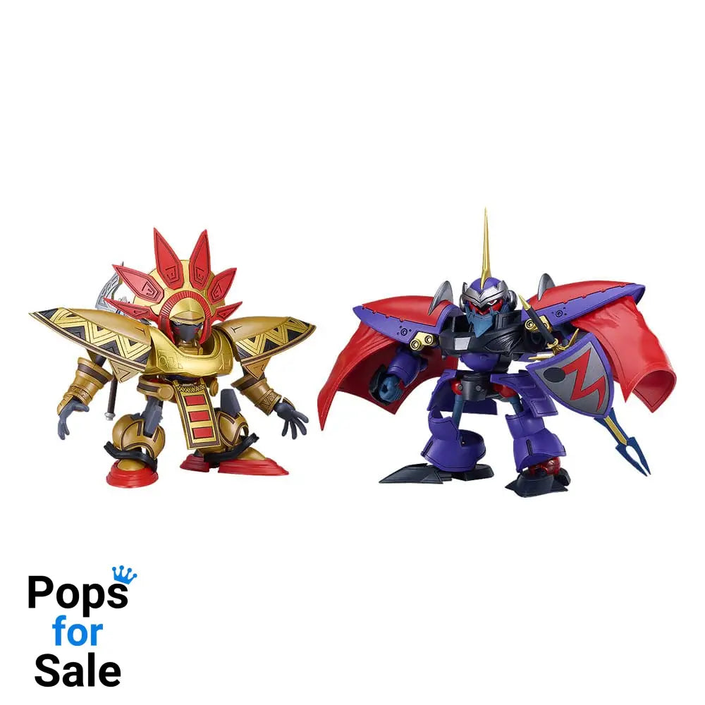 Hao Taikei Ryu Knight Moderoid Plastic Model Kit Collection Series: 4 Shinebaram & Steru 10 cm Model kits