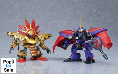 Hao Taikei Ryu Knight Moderoid Plastic Model Kit Collection Series: 4 Shinebaram & Steru 10 cm