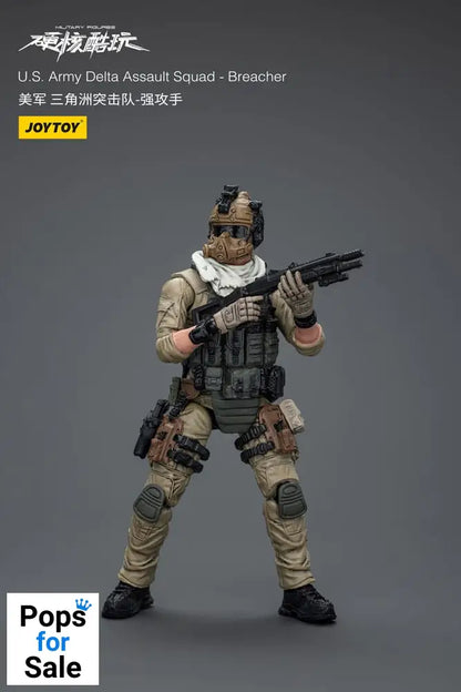 Hardcore Coldplay Action Figure 1/18 U.S. Army Delta Assault Squad Breacher 11 cm