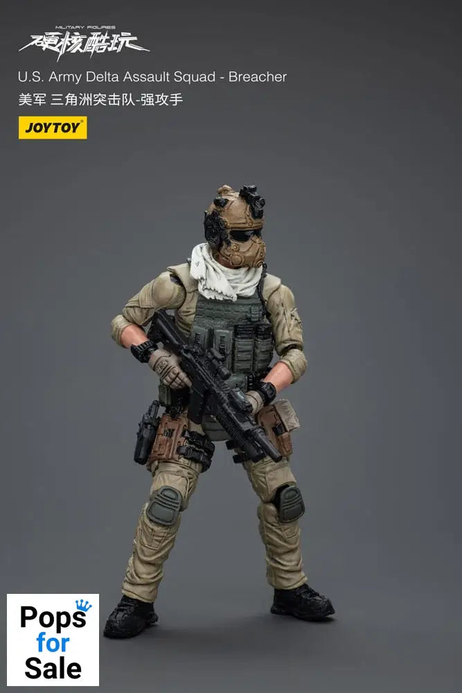 Hardcore Coldplay Action Figure 1/18 U.S. Army Delta Assault Squad Breacher 11 cm