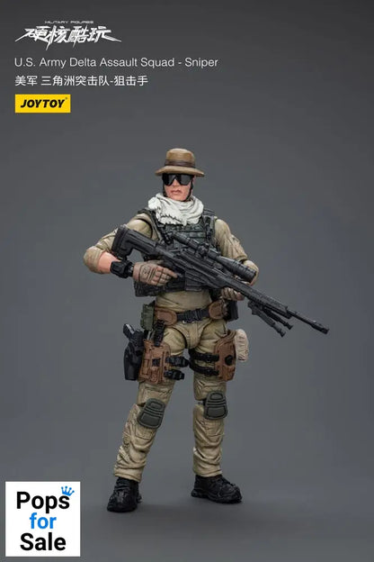 Hardcore Coldplay Action Figure 1/18 U.S. Army Delta Assault Squad Sniper 11 cm Action figures