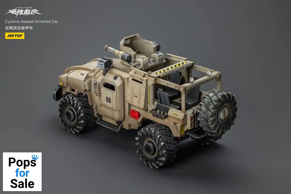 Hardcore Coldplay Vehicle 1/18 Cyclone Assauit Armored Car Action figures