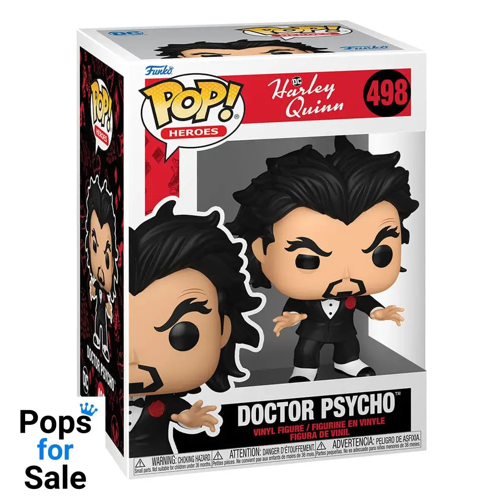Harley Quinn Animated Series POP! Heroes Vinyl Figure Doctor Psycho 9 cm