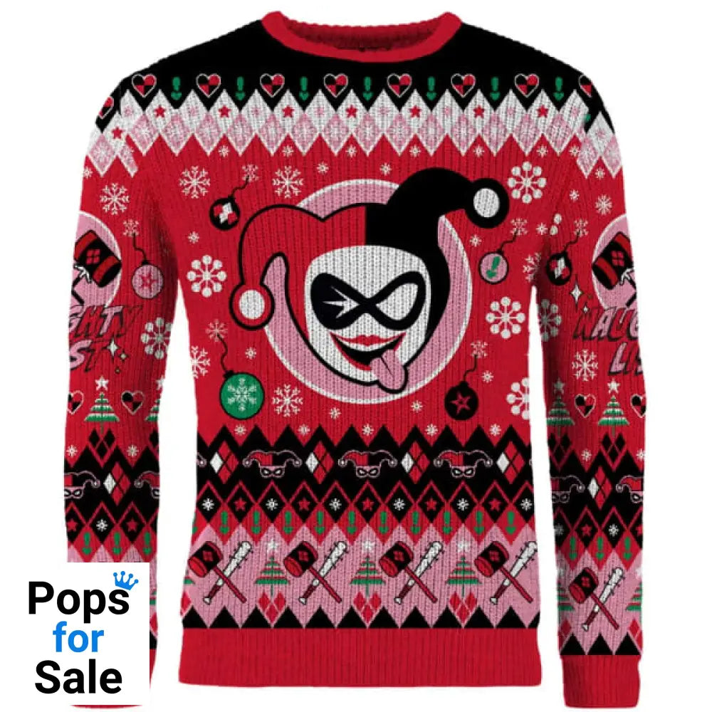 Harley Quinn: Hey Puddin Christmas Jumper (Size XXXL)