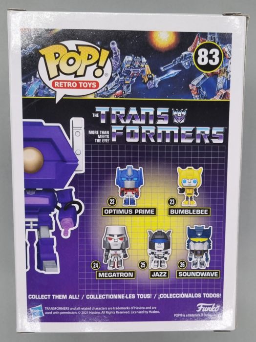 #83 Shockwave - Transformers - 2021 Con Funko POP