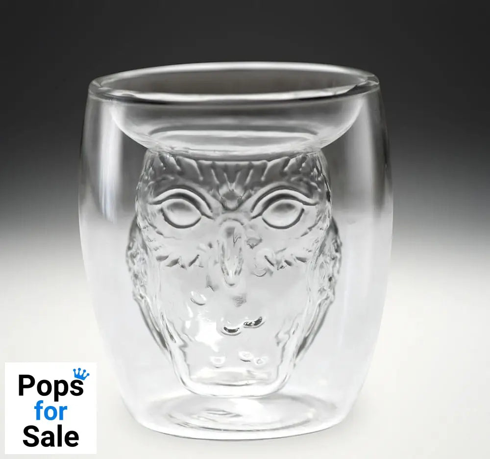Harry Potter 3D Glass Hedwig Glasses & Coasters