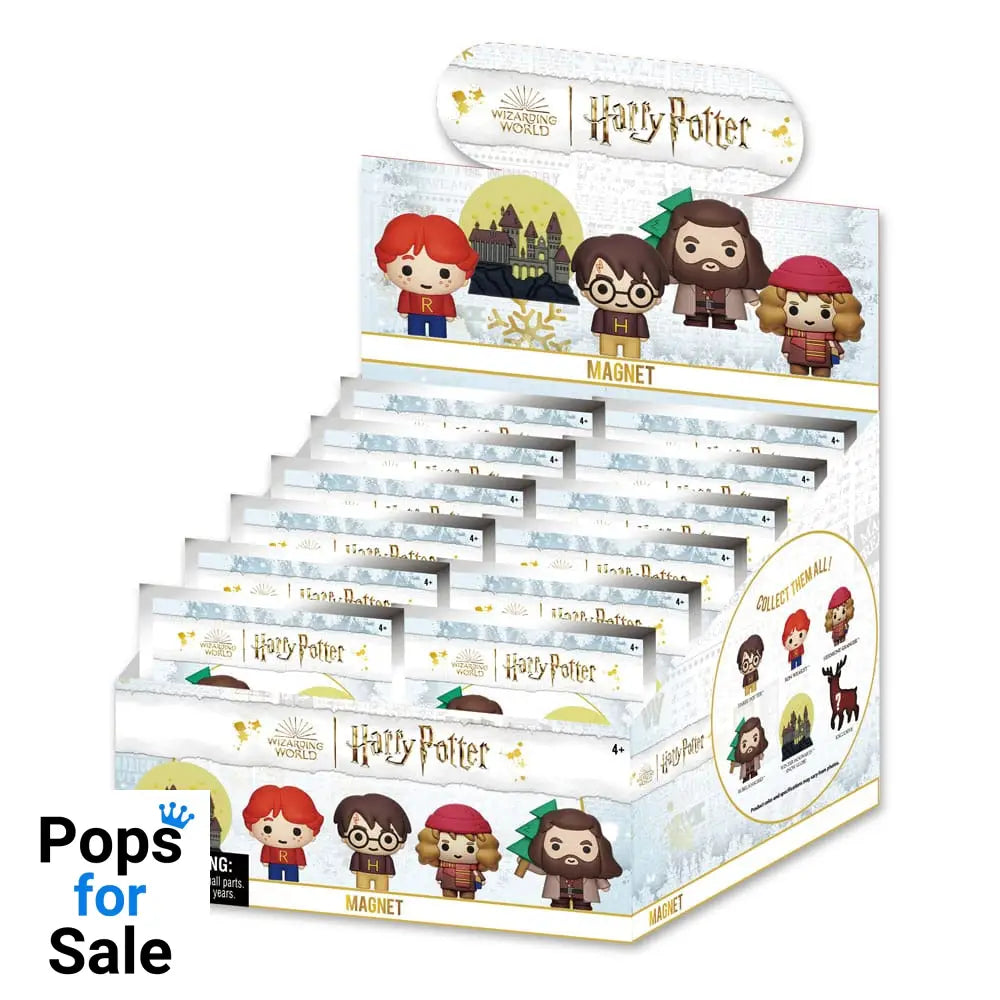 Harry Potter 3D Magnets Christmas Series Display (12)