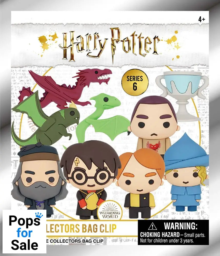 Harry Potter 3D PVC Bag Clips Series 6 Display (24)