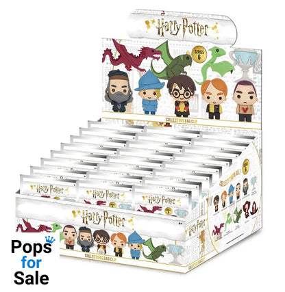 Harry Potter 3D PVC Bag Clips Series 6 Display (24)