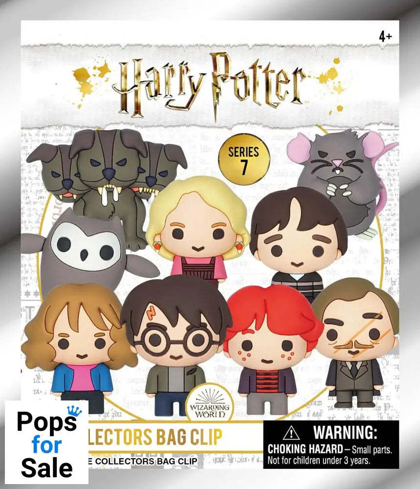 Harry Potter 3D PVC Bag Clips Series 7 Display (24)
