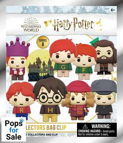Harry Potter 3D PVC Bag Clips Series 8 Display (24)