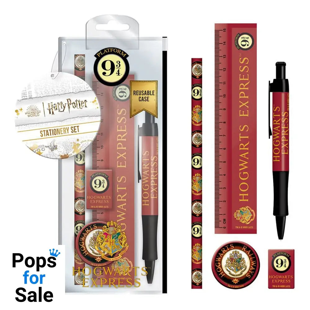 Harry Potter 5-Piece Stationery Set Platform 9 3/4 Stationery