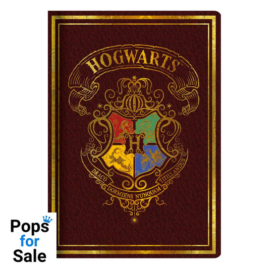 Harry Potter A5 Notebook Red Colourful Crest Case (6)