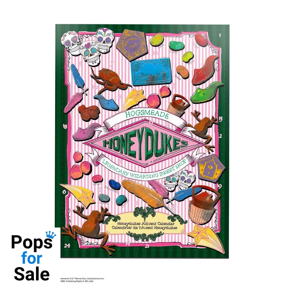 Harry Potter Advent Calendar Honeydukes 2025 Calendars