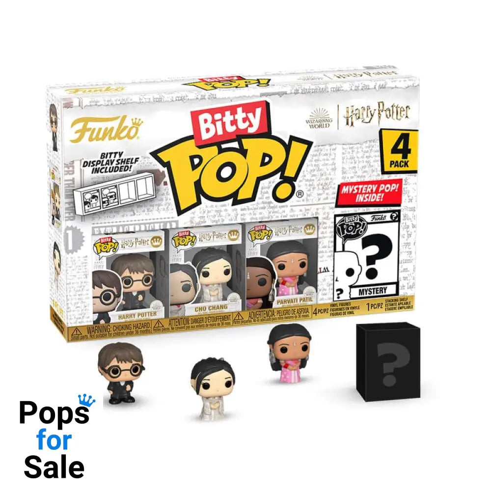 Harry Potter And The G Bitty Pop! Vinyl Figure 4-Pack - Presale