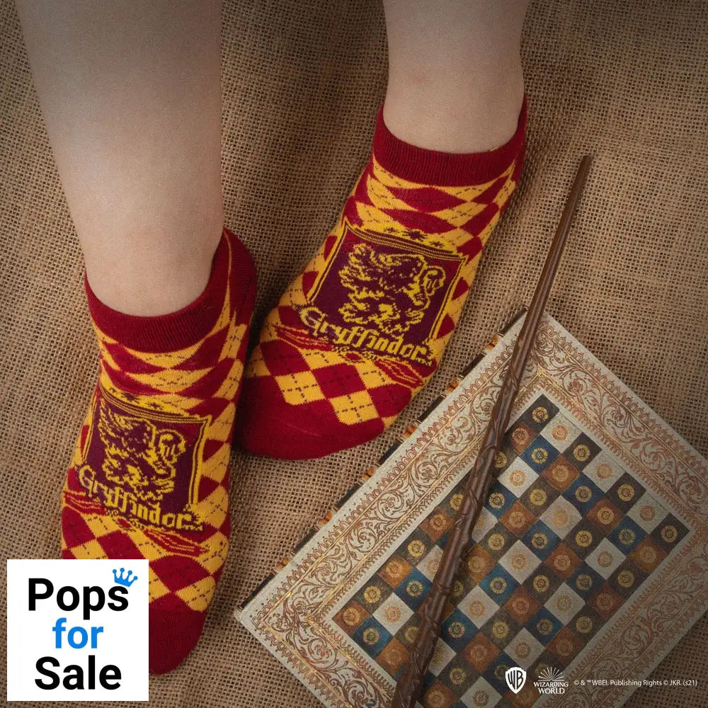 Harry Potter Ankle Socks 3-Pack Gryffindor