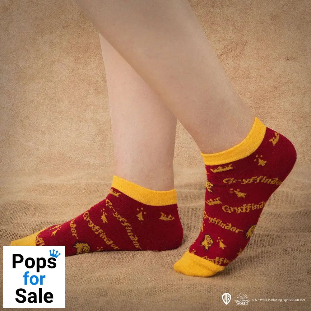 Harry Potter Ankle Socks 3-Pack Gryffindor