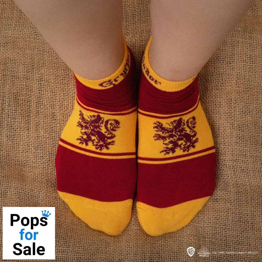 Harry Potter Ankle Socks 3-Pack Gryffindor Footwear