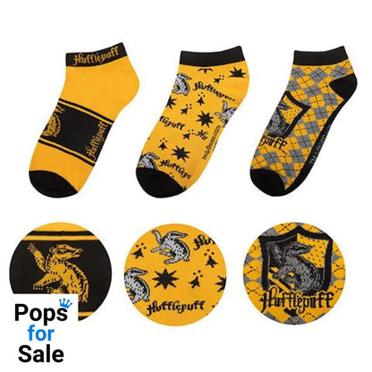 Harry Potter Ankle Socks 3-Pack Hufflepuff