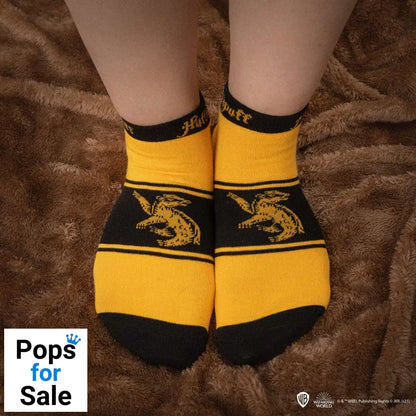 Harry Potter Ankle Socks 3-Pack Hufflepuff