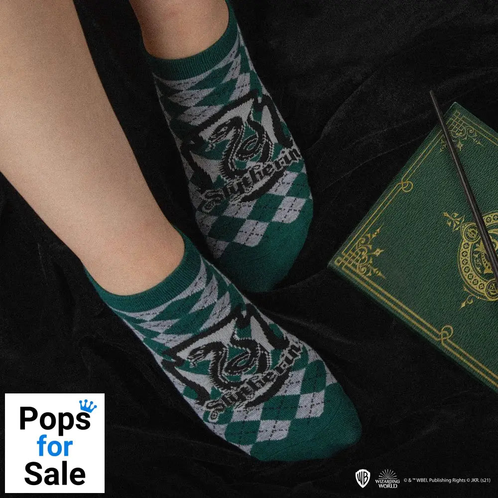 Harry Potter Ankle Socks 3-Pack Slytherin