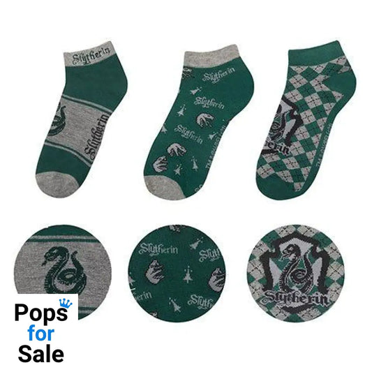 Harry Potter Ankle Socks 3-Pack Slytherin