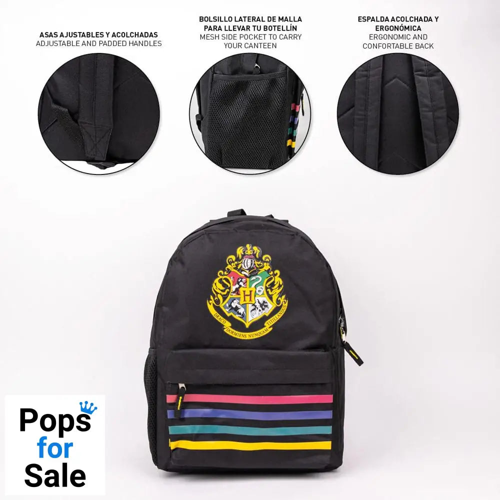 Harry Potter Backpack Hogwarts Black