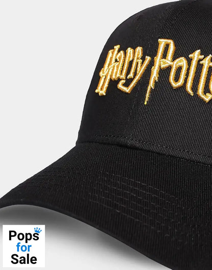 Harry Potter Baseball Cap Gold Logo