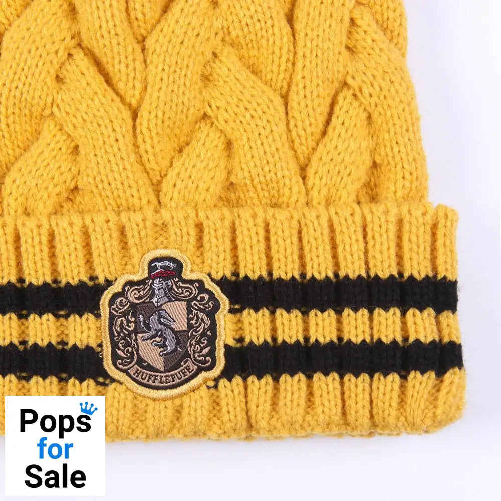 Harry Potter Beanie Pompon Hufflepuff
