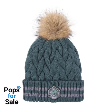 Harry Potter Beanie Pompon Slytherin Dark Green